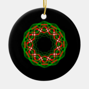 Celtic Yule Festival Keramisch Ornament