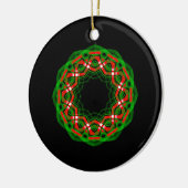 Celtic Yule Festival Keramisch Ornament (Links)