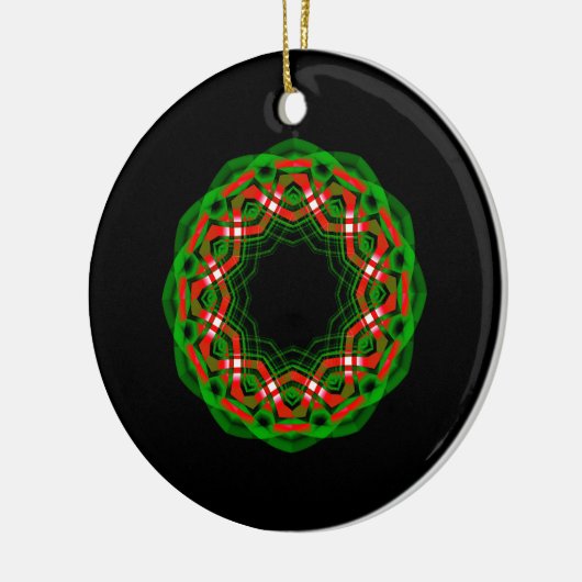 Celtic Yule Festival Keramisch Ornament (Links)