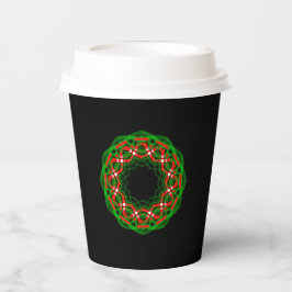 Celtic Yule Festival Papieren Bekers