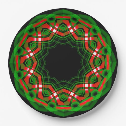 Celtic Yule Festival Papieren Bordje (Voorkant)