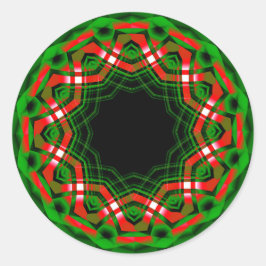 Celtic Yule Festival Ronde Sticker