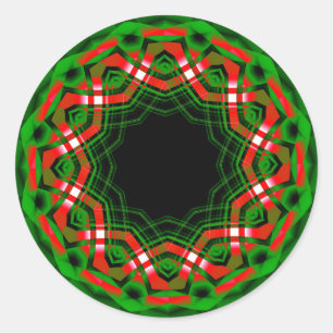 Celtic Yule Festival Ronde Sticker