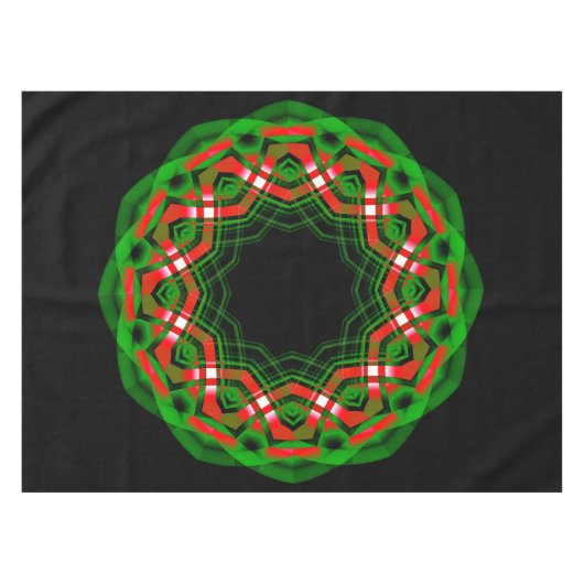 Celtic Yule Festival Tafelkleed (Voorkant (Horizontaal))