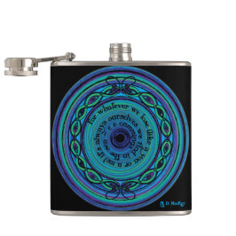 Celtic Zee Serpents Heupfles