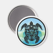 Celtic Zee Turtle Magneet (Voorkant / Achterkant)