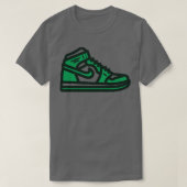 Celtics Basketbal Sneakers T-shirt (Design voorkant)