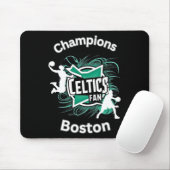 Celtics Basketbal Tri-blend Muismat (Met muis)