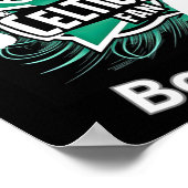 Celtics Basketbal Tri-blend Poster (Hoek)