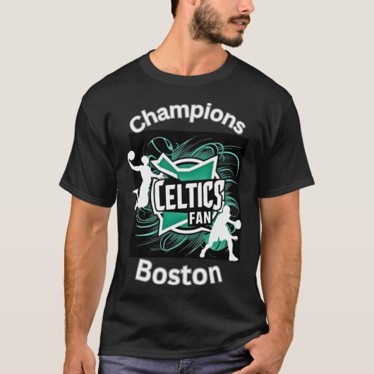 Celtics Basketball Tri-blend T-shirt (Voorkant)