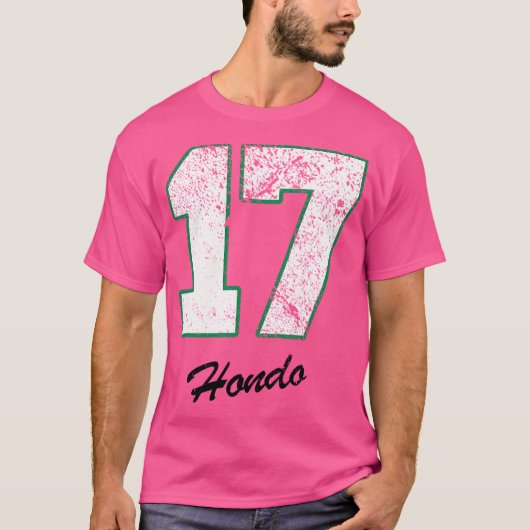Celtics Nummers - Hondo No. 17 T-shirt (Voorkant)