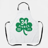 Celtics - Pierce 34 Retired Number Clover (Green) Schort (Voorkant)