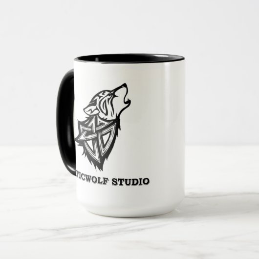 Celticwolf Studio Creative Mok (Voorkant links)