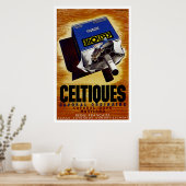 Celtiques Cigareths Poster (Keuken)