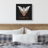 Celtisch Vogel Canvas Print (Insitu (Slaapkamer))