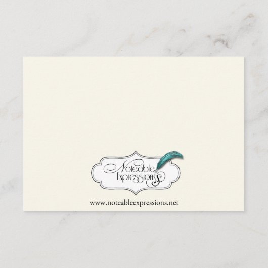 Celtische boom van het huwelijk informatiekaartje (Achterkant)