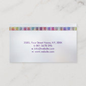 Celtische boom van het leven - Yggdrasil - Pearl e Visitekaartje (Achterkant)