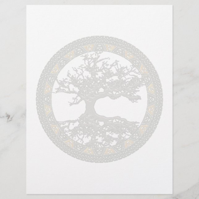 Celtische boom van leven (Voorkant)