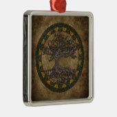 Celtische boom van leven metalen ornament (Rechts)