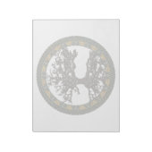 Celtische boom van leven notitieblok (Linkerzijde)