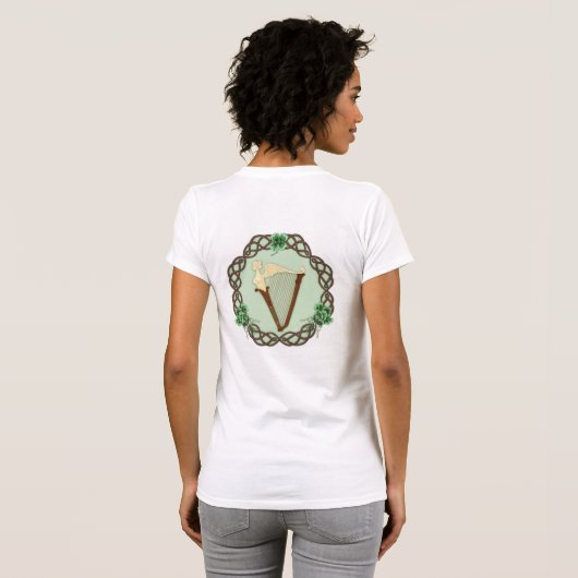 Celtische cirkel t-shirt (Achterkant volledig)