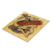 Celtische creaties tegeltje (Zijkant)