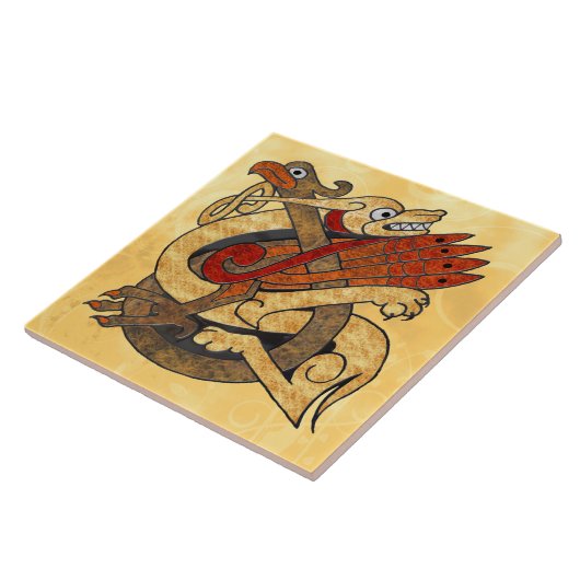 Celtische creaties tegeltje (Zijkant)