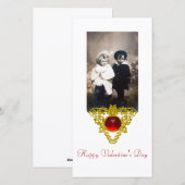 CELTISCHE HART FEESTDAGENKAART (Voorkant / Achterkant)