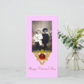 CELTISCHE HART FEESTDAGENKAART (Staand voorkant)