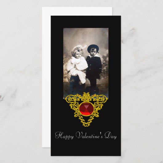 CELTISCHE HART FEESTDAGENKAART (Voorkant / Achterkant)