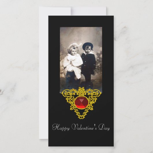 CELTISCHE HART FEESTDAGENKAART (Voorkant)