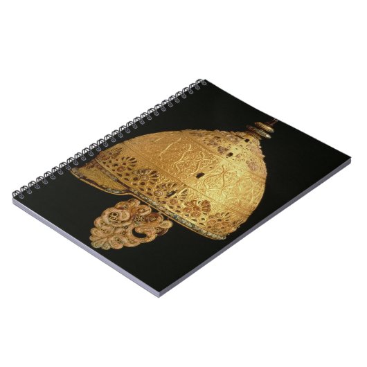 Celtische helm gevonden in Agris, Charante, 4e eeu Notitieboek (Linkerzijde)