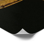 Celtische helm gevonden in Agris, Charante, 4e eeu Poster (Hoek)