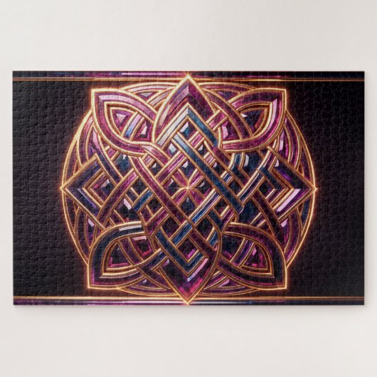 Celtische Knoop Legpuzzel (Horizontaal)