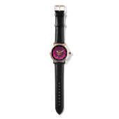 CELTISCHE KNOPEN STROOMSTROOM PAARSE AMETHYSTPAREL HORLOGE (Bandje)