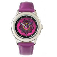 CELTISCHE KNOPEN STROOMSTROOM PAARSE AMETHYSTPAREL