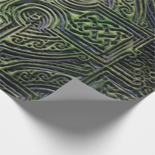 Celtische knowhow St. Patrick's Day Cadeaupapier (Hoek)