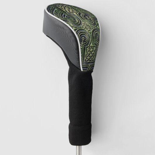 Celtische knowhow St. Patrick's Day Golfheadcover (Schuin)
