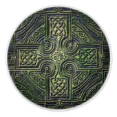 Celtische knowhow St. Patrick's Day Keramische Knop (Voorkant)