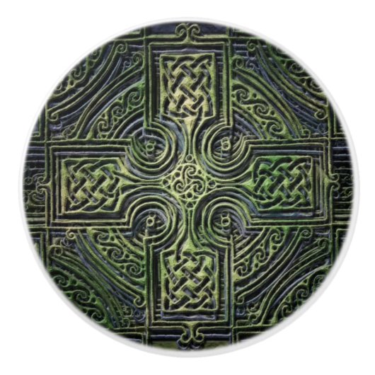 Celtische knowhow St. Patrick's Day Keramische Knop (Voorkant)