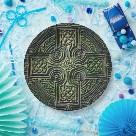 Celtische knowhow St. Patrick's Day Papieren Bordje (Feest)