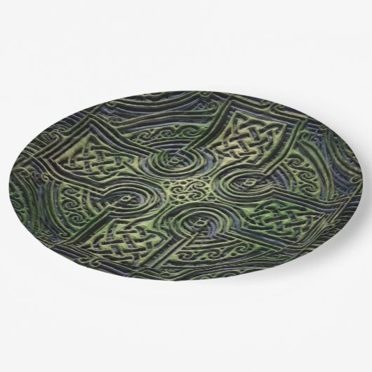 Celtische knowhow St. Patrick's Day Papieren Bordje (Gekanteld)