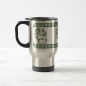 Celtische Mok, Herne Deer Design #2 Reisbeker (Links)