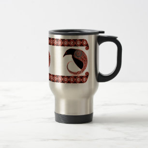 Celtische Mokken, Morrigan Raven Design Reisbeker