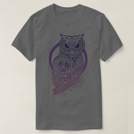 CELTISCHE OWLTShirt T-shirt (Design voorkant)