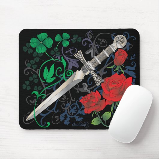 Celtische Roos Muismat (Met muis)