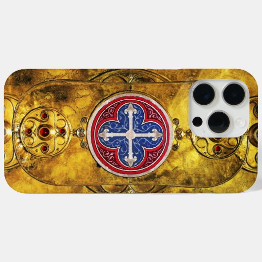 CELTISCHE SCHIELD MET CONSECRATIEKROSS Case-Mate iPhone CASE (Achterkant (horizontaal))