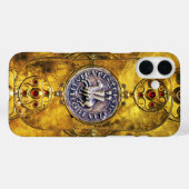 CELTISCHE SCHIELD MET ZEGEL VAN DE KNIGHTTEMPLAR Case-Mate iPhone CASE (Achterkant (horizontaal))