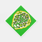 Celtische symbooldruk servet (Hoek)