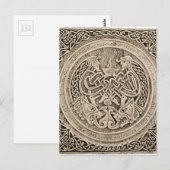 CELTISCHE  VLAK ART BRIEFKAART (Voorkant / Achterkant)